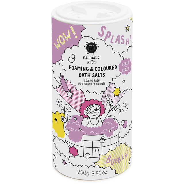 Violet Foaming Bath Salts
