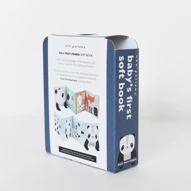 Roly Poly Panda Soft Cloth Book