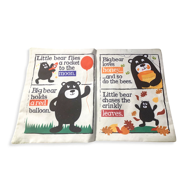Nursery Times Crinkly Newspaper - Big Bear Little Bear
