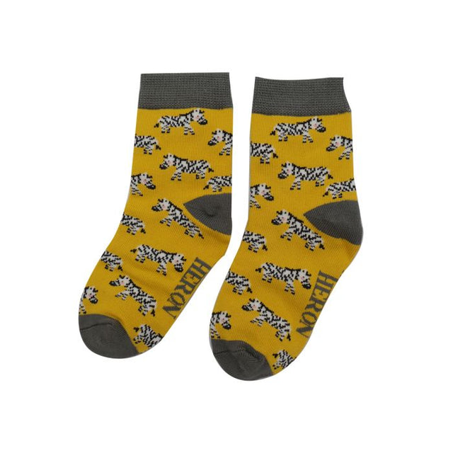 Gift Box Safari Bamboo Socks - Age 2-3 Years