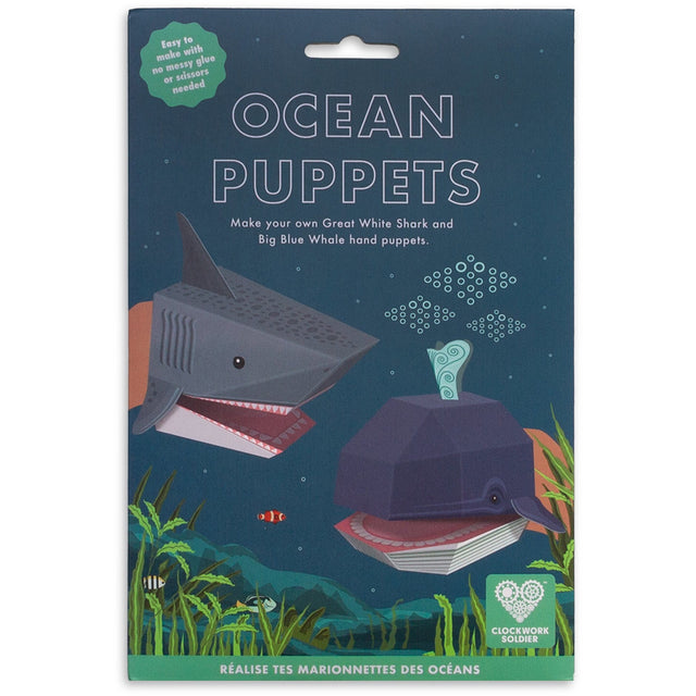 Create Your Own Ocean Puppets