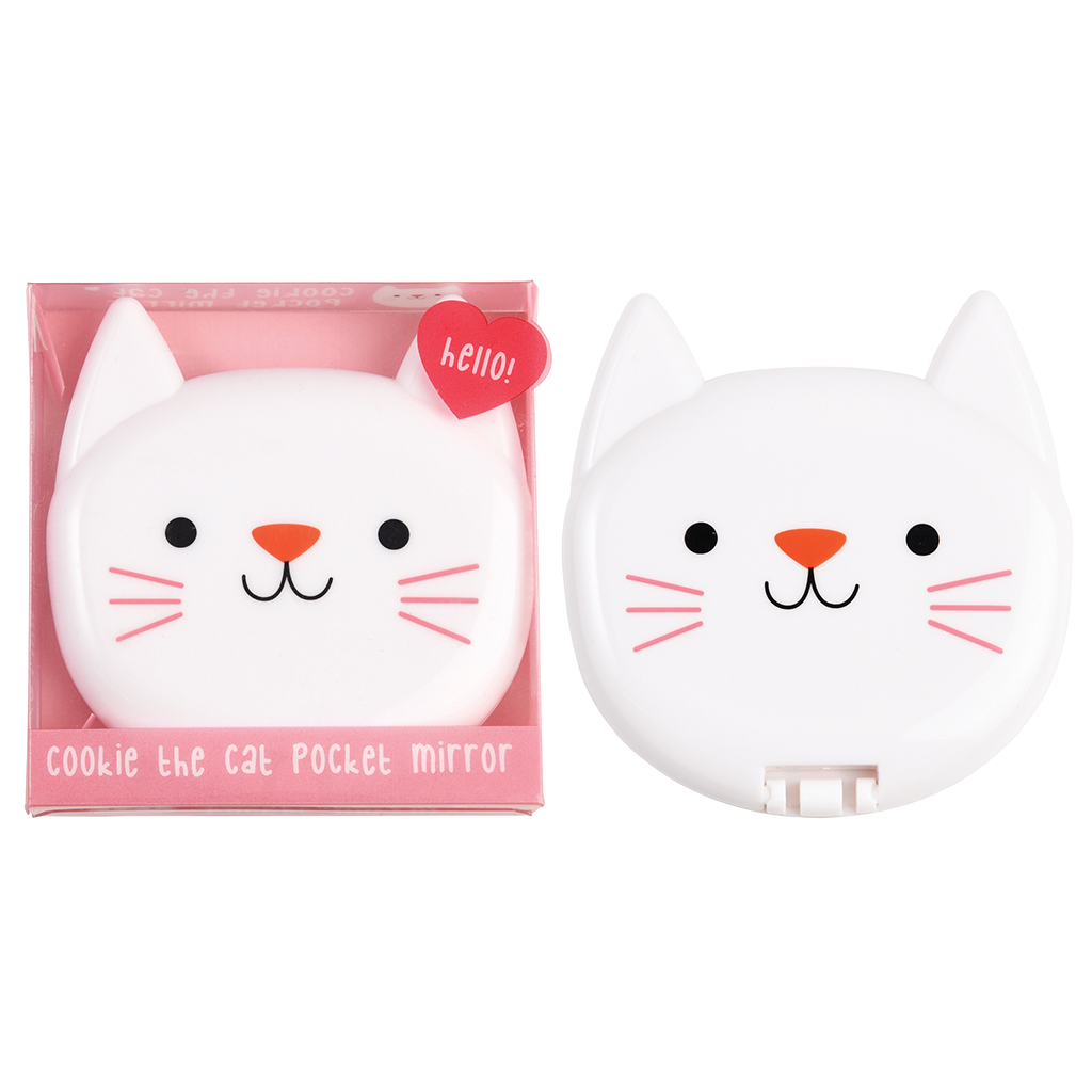 Cookie Cat Pocket Mirror