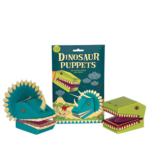 Create Your Own Dinosaur Puppets