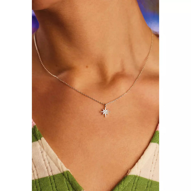 North Star Silver Necklace