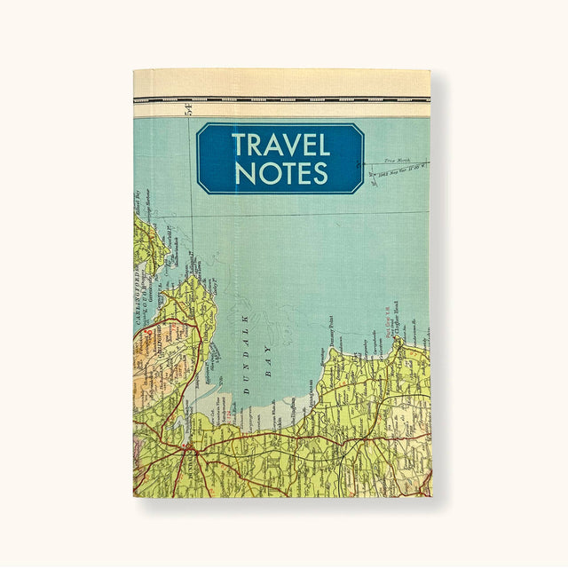 Travel Notes Vintage Notebook