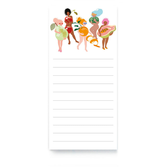 Fruit Nudies Magnetic List Pad