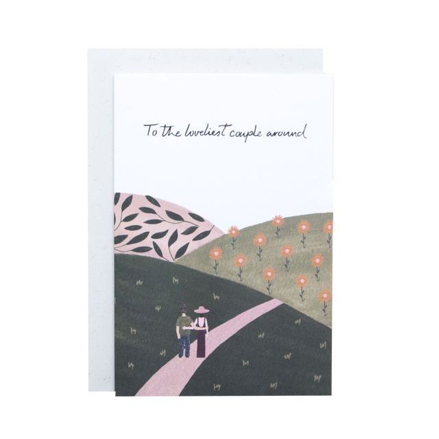 To The Loveliest Couple Card