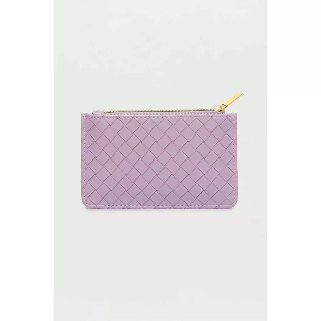 Lilac Weave Card Purse