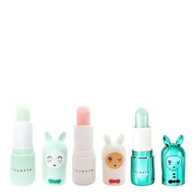 Seashell Bunny Lip Balm Trio