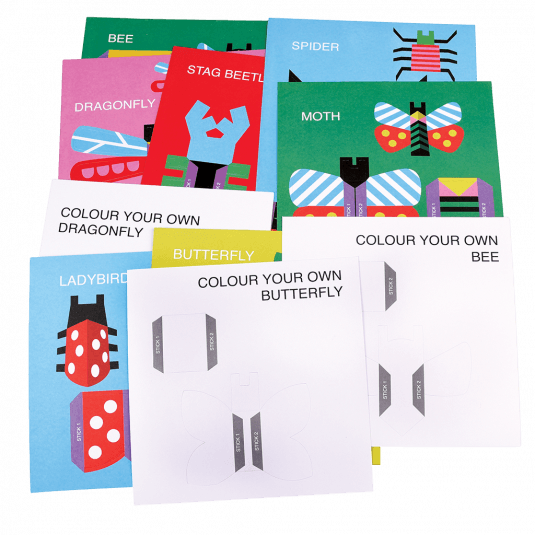 Make Your Own Cardboard Bugs