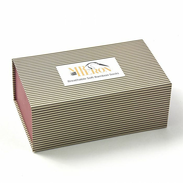 Set of 3 Bamboo Mini Stripes Socks