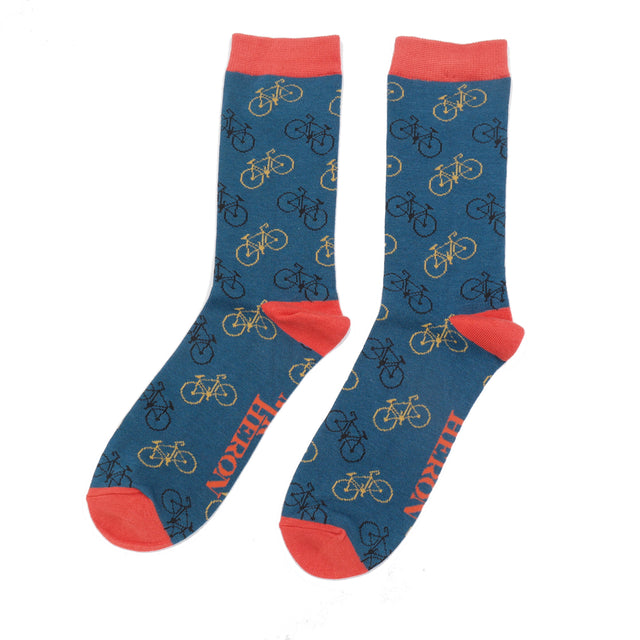 Little Bikes Denim Men’s Socks