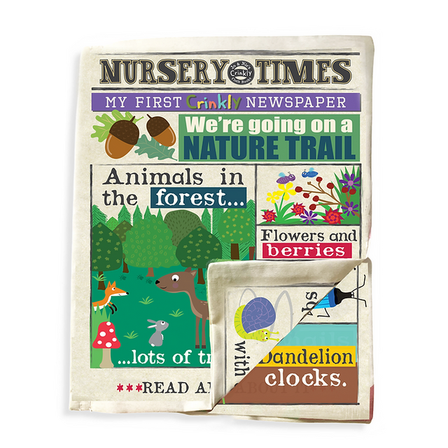 Nursery Times Crinkly Newspaper - Nature Trail