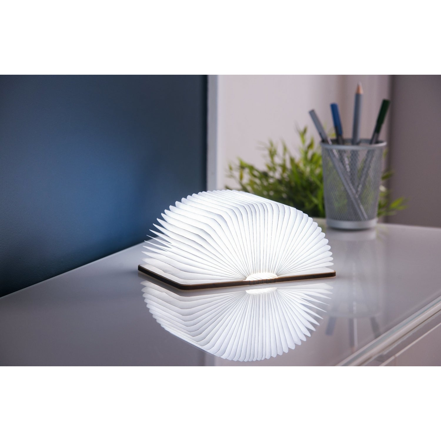 Mini Smart Book Light: Maple