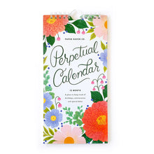 Load image into Gallery viewer, Perpetual Floral Calendar