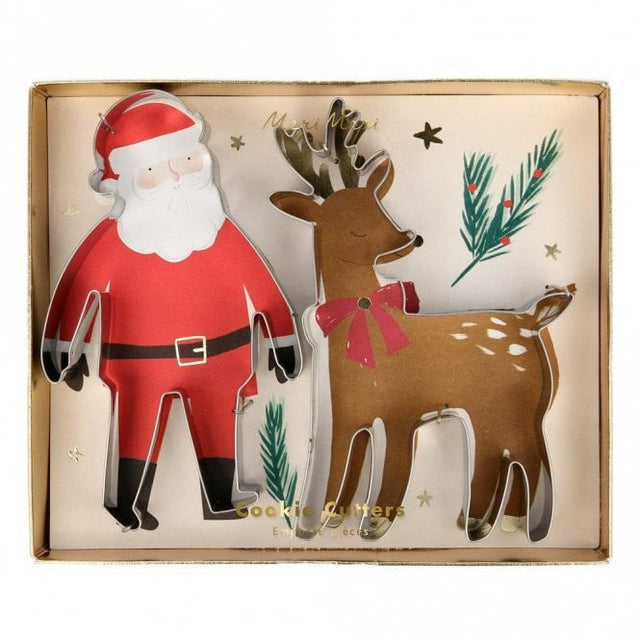Santa & Reindeer Cookie Cutters
