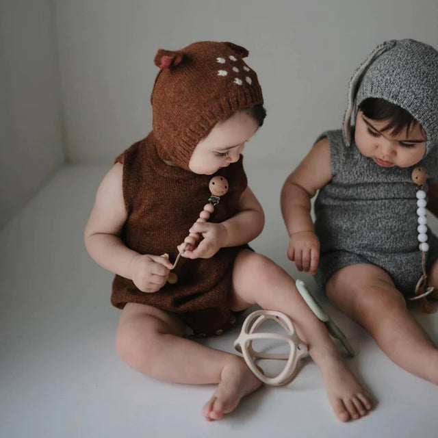 Silicone Dummy Clip Blush Pink