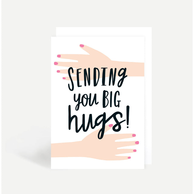 Sending Big Hugs Card