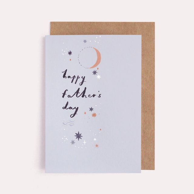 Happy Father's Day Stars Card