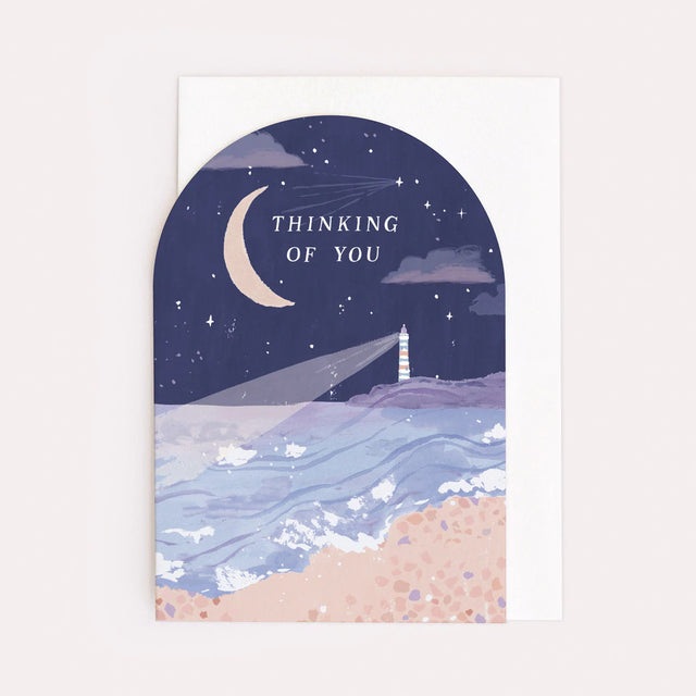 Thinking Of You Lighthouse Card