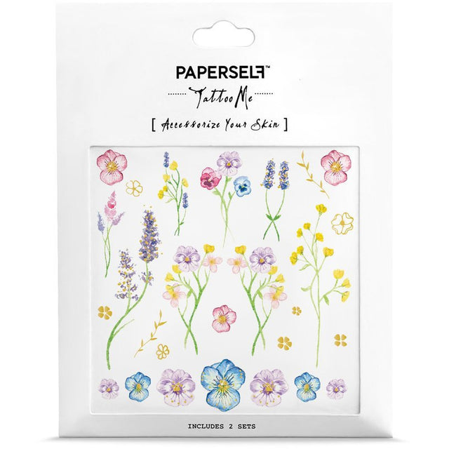 Temporary Tattoos Little Garden