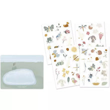 Load image into Gallery viewer, Flowers And Butterflies Reusable Window Stickers