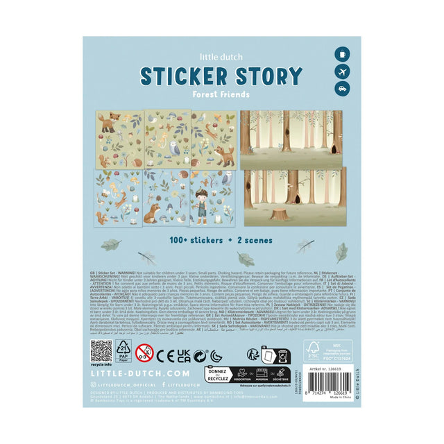 Forest Friends Sticker Story