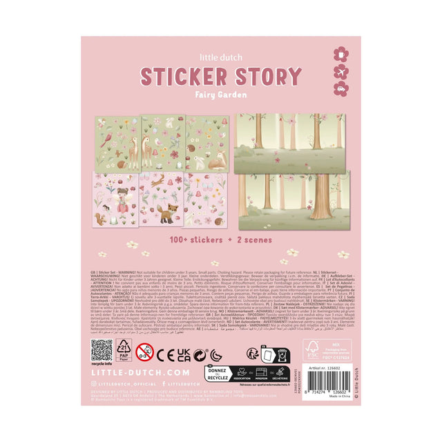Fairy Garden Sticker Story