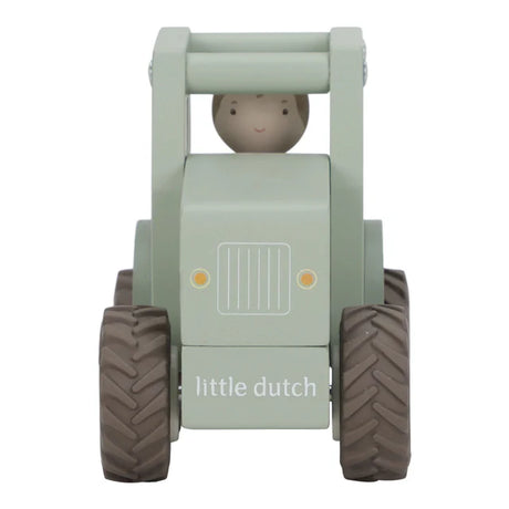 Wooden Tractor & Peg Doll