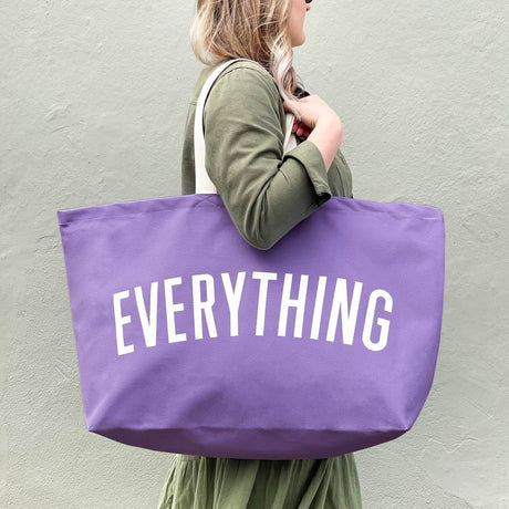 Lavender Everything Big Bag