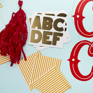 Customisable Circus Banners
