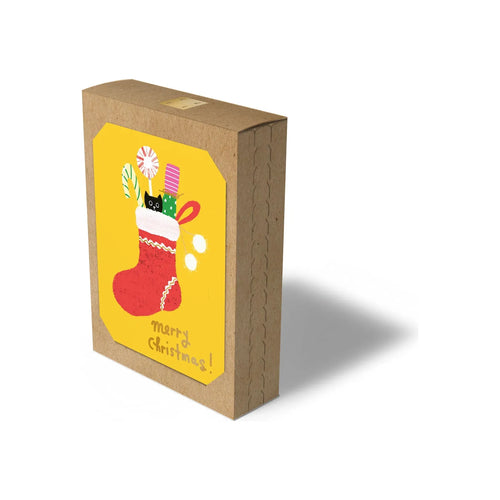Christmas Stocking Box Of Cards