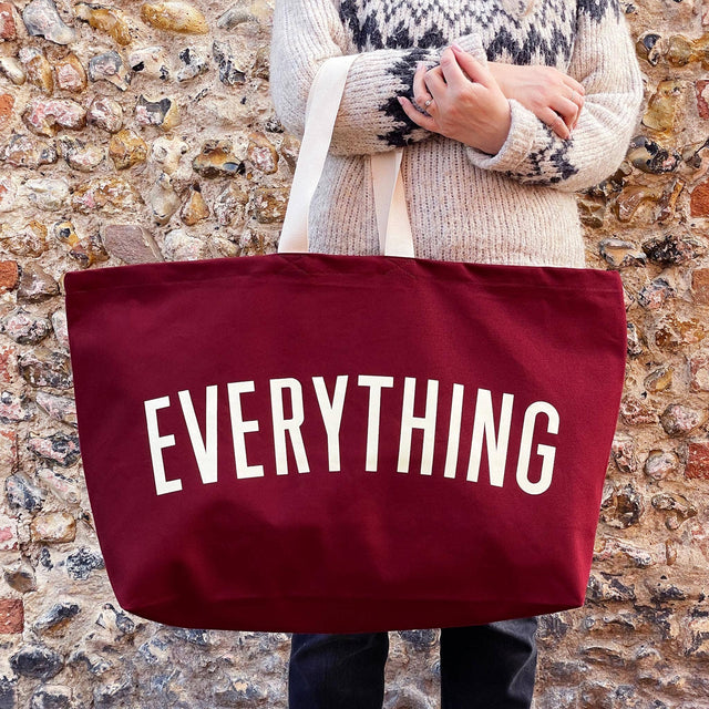 Burgundy Everything Big Bag