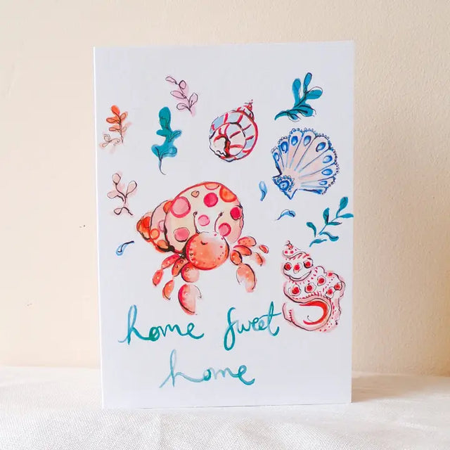 Hermit Crab Home Card
