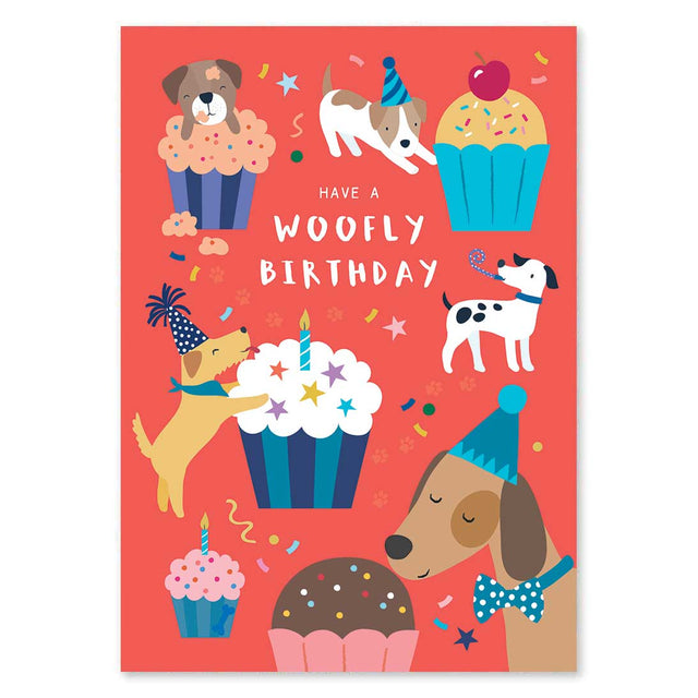 Party Dogs Birthday card