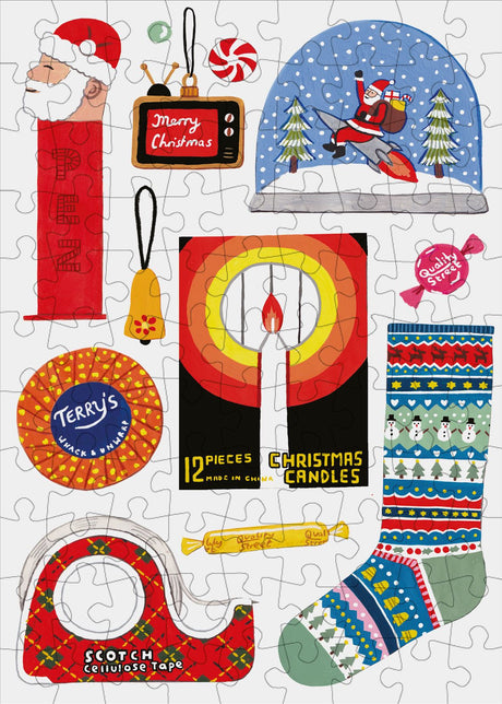 Mini 99 Piece Jigsaw: Christmas