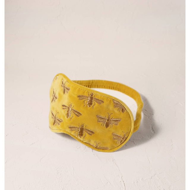 Honey Bee Eye Mask - Mustard