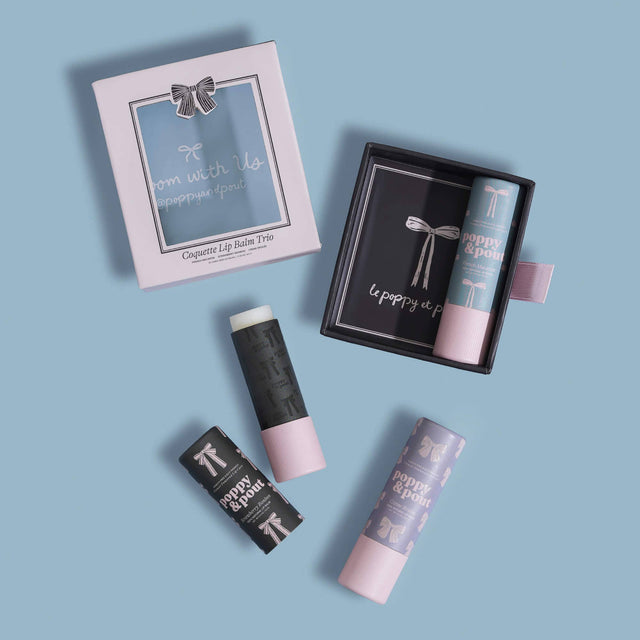 Gift Set, Lip Balm Trio, Coquette