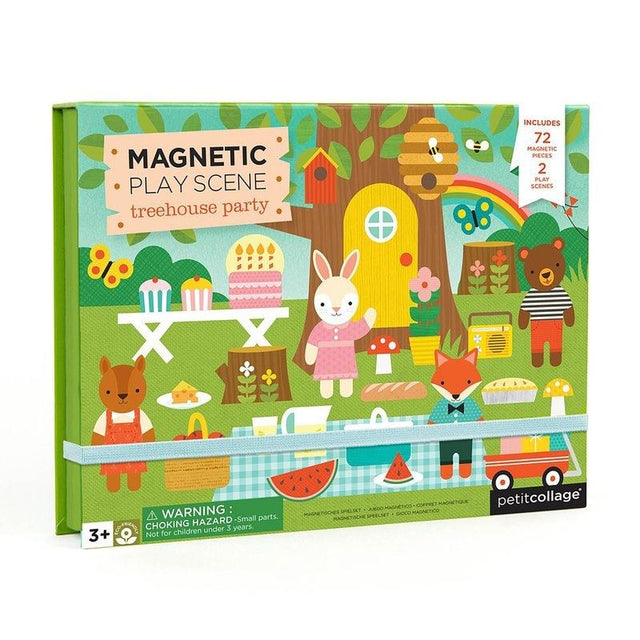 Magnetic Play Scene: Treehouse Party