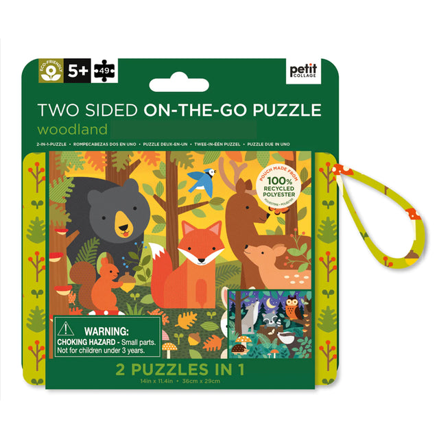 Two Sided Woodland Puzzle