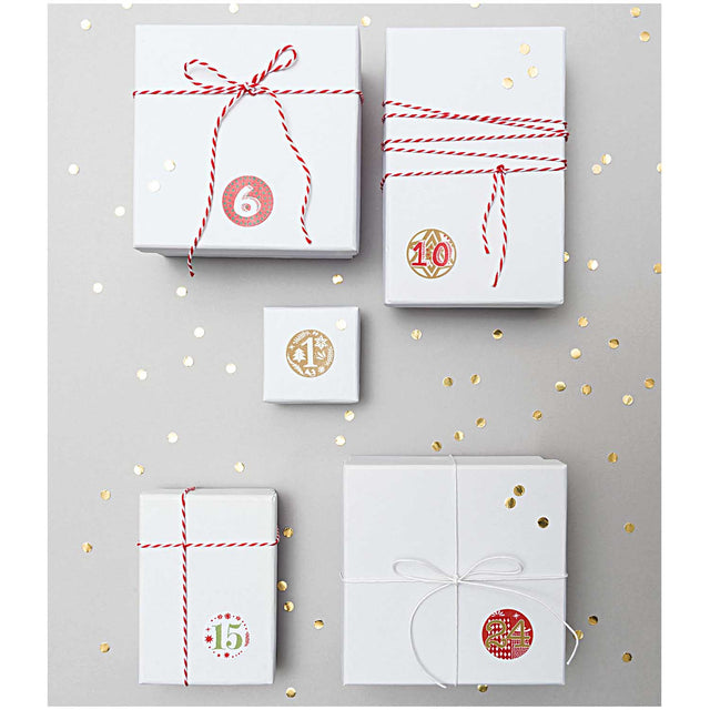 Red & White Cotton Twine