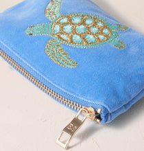 Load image into Gallery viewer, Caribbean Blue Turtle Coin Purse
