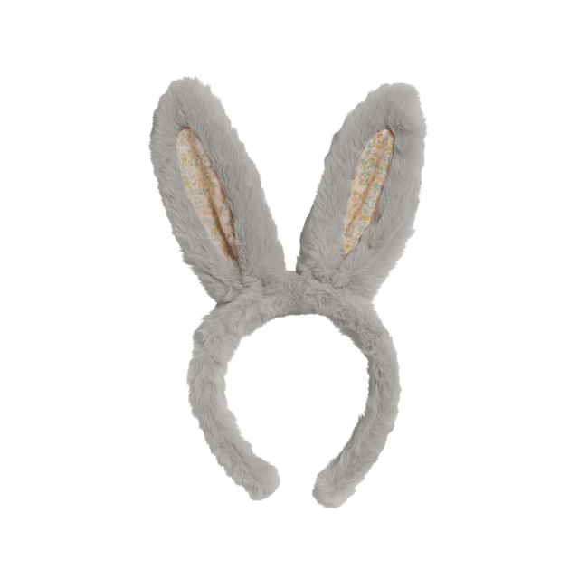 Fluffle Bunny Ears: Smoke Grey