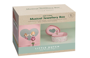 Fairy Garden Heart Shaped Jewellery Box
