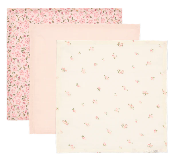 Fairy Garden Muslin Facecloths