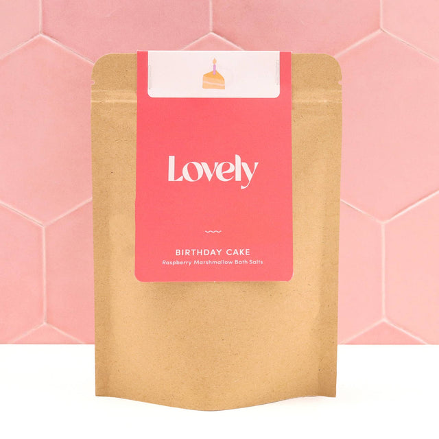 Birthday Cake Bath Salts Pouch