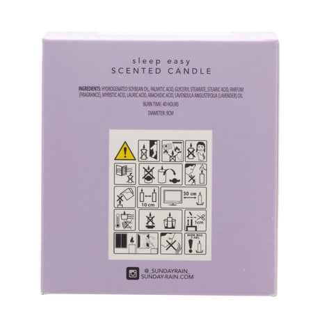 Candle Sleep Easy Lavender