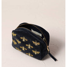 Load image into Gallery viewer, Honey Bee Charcoal Cosmetic Bag