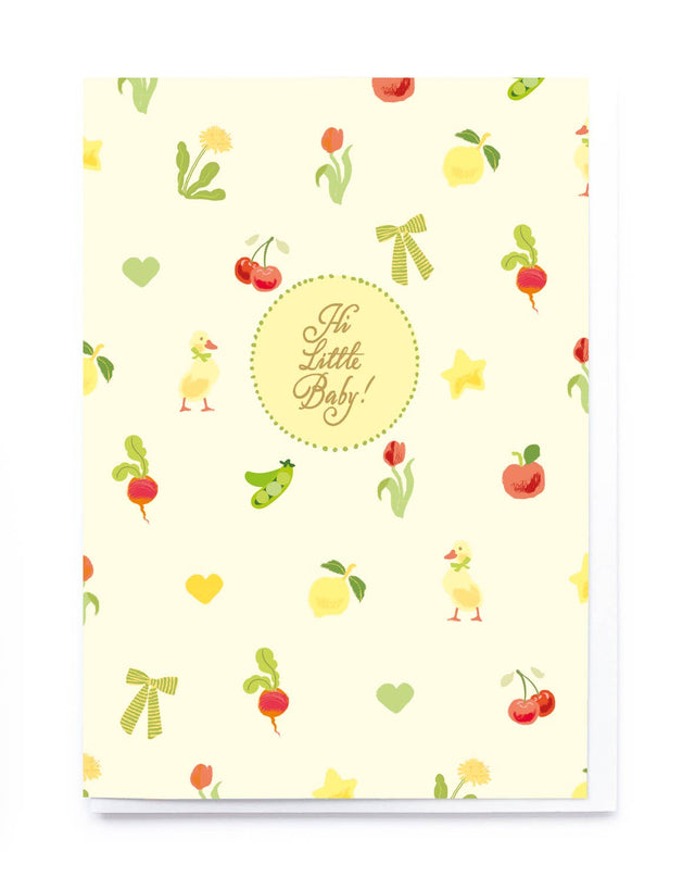 Hi Little Baby Card