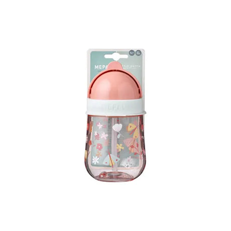 Flowers & Butterflies Straw Cup